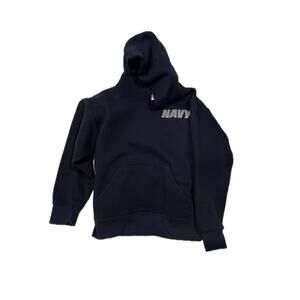 US Navy Pullover Gray hoodie Mens M